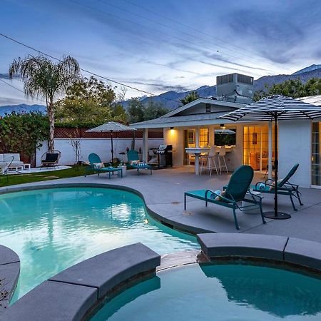 Serene 4 Bed 3 Bath Heated Pool Natural Backyard Heart Of Palm Springs Exteriér fotografie