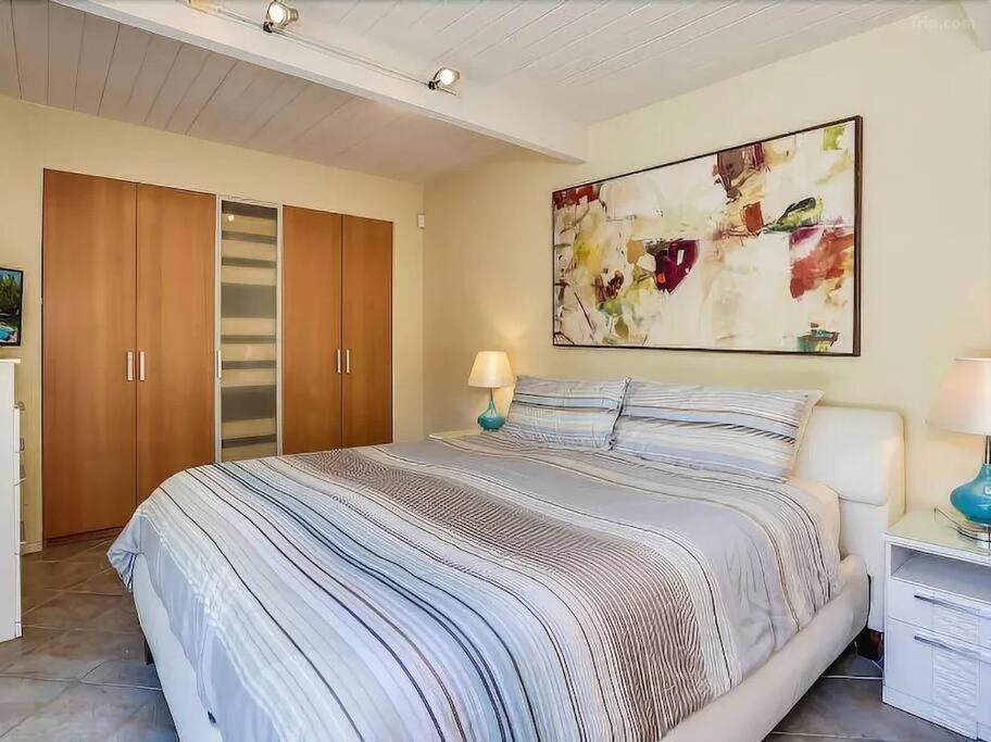 Serene 4 Bed 3 Bath Heated Pool Natural Backyard Heart Of Palm Springs Exteriér fotografie