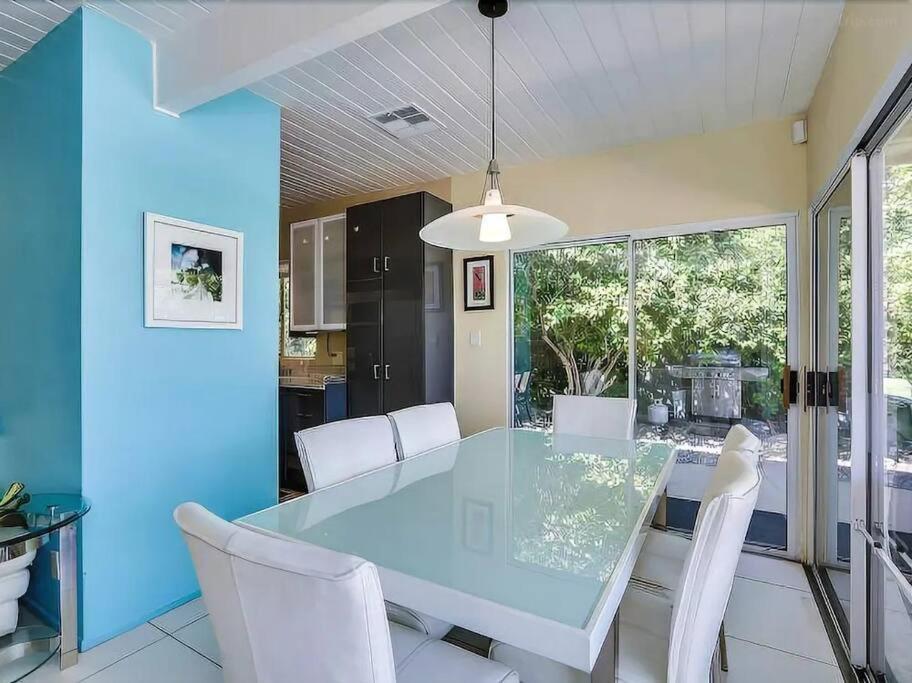 Serene 4 Bed 3 Bath Heated Pool Natural Backyard Heart Of Palm Springs Exteriér fotografie